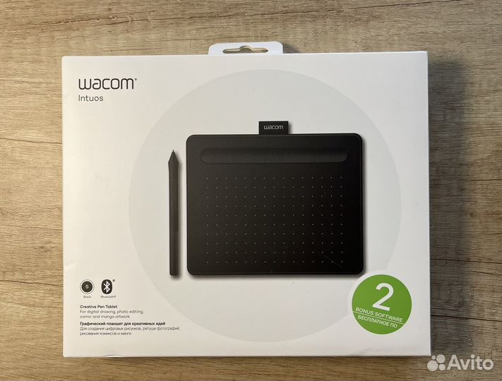 Графический планшет Wacom intuos S (Bluetooth)