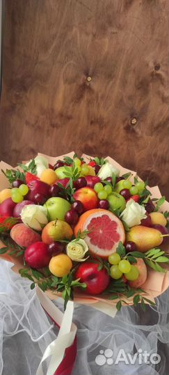 Съедобные букеты из фруктов. Вкусный подарок