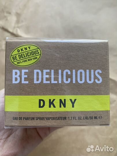 Парфюмерная вода dkny зеленое яблоко 50 мл