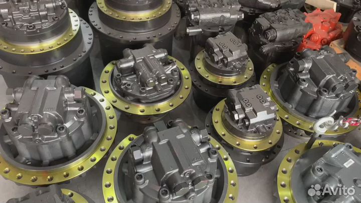 Редуктор хода hitachi ZX120-3 с гидромотором-83
