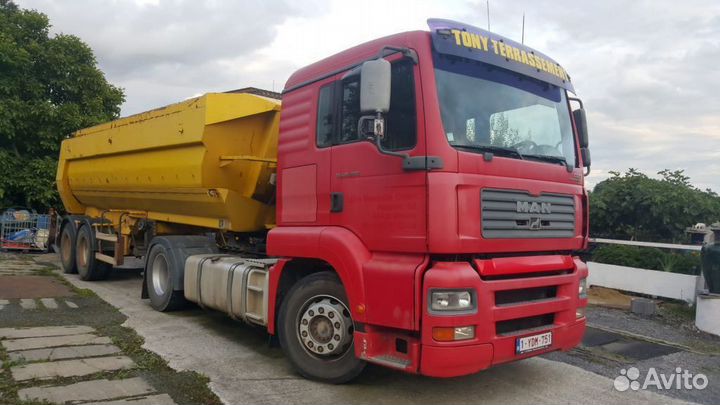 Разбираем европейский грузовик MAN, TGA 2000-2008