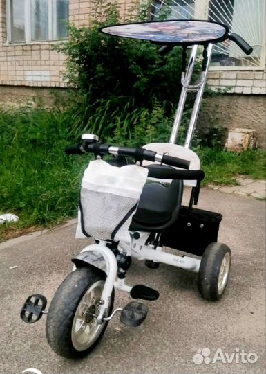 Велосипед детский с ручкой