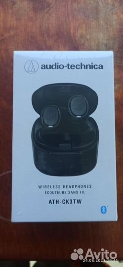Наушники Audio-Technica ATH-CK3TW