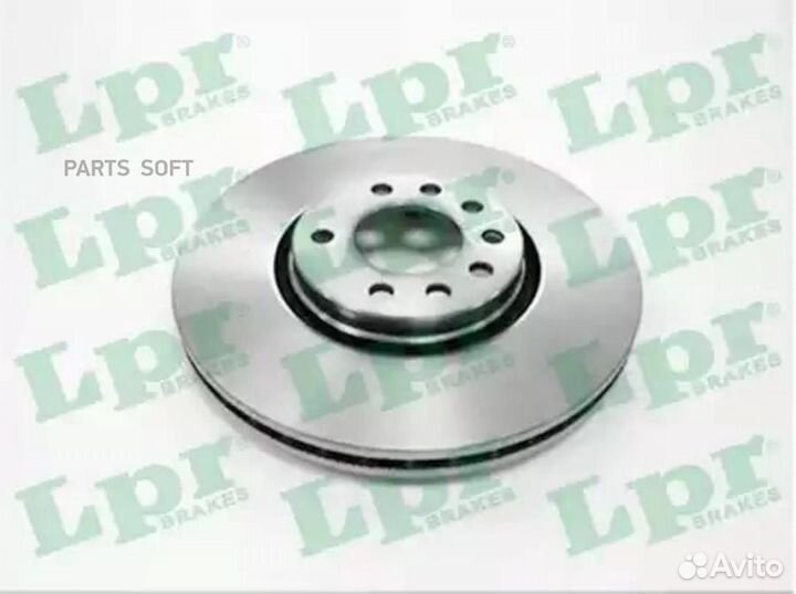 LPR O1015V Диск тормозной