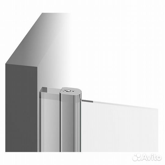 Душевая стенка Ravak Chrome CPS-90 профиль Белый с