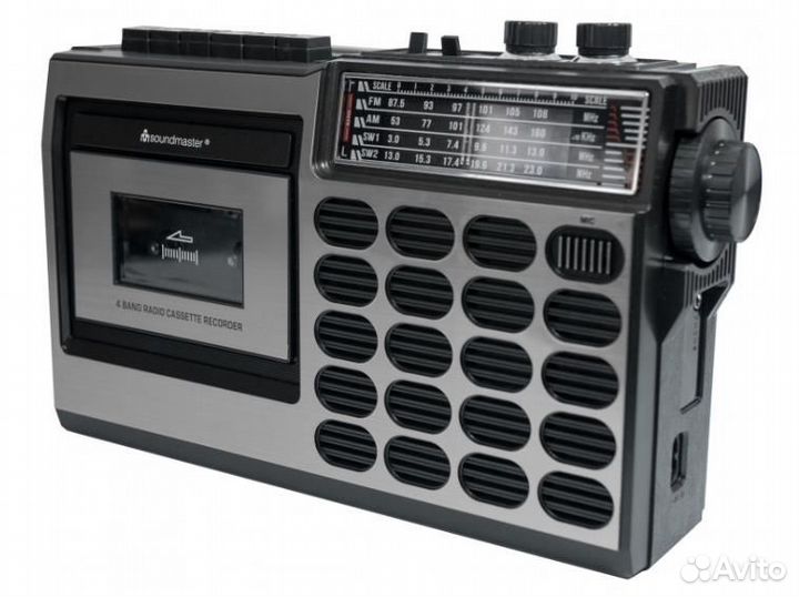 Магнитофон для оцифровки кассет Soundmaster RR18SW