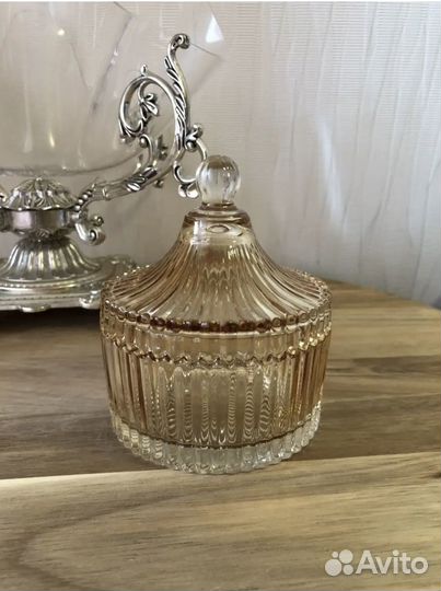 Сахарница/вазочка/конфетница/солонка новая