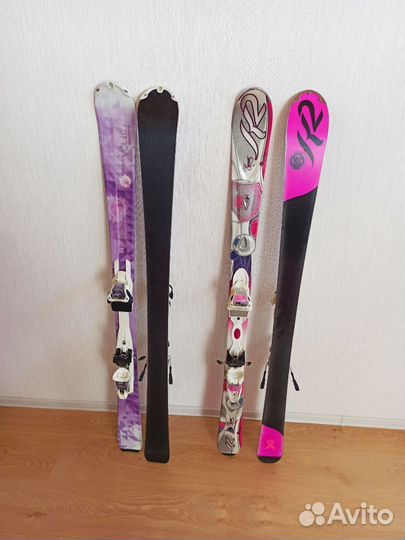 Горные лыжи K2&Volkl 140см