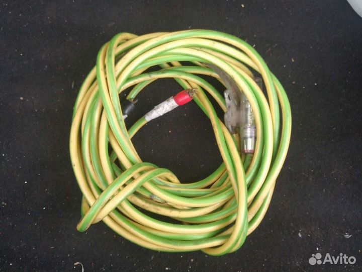 Провода пв3 25, обжаты с предохранительной колбой