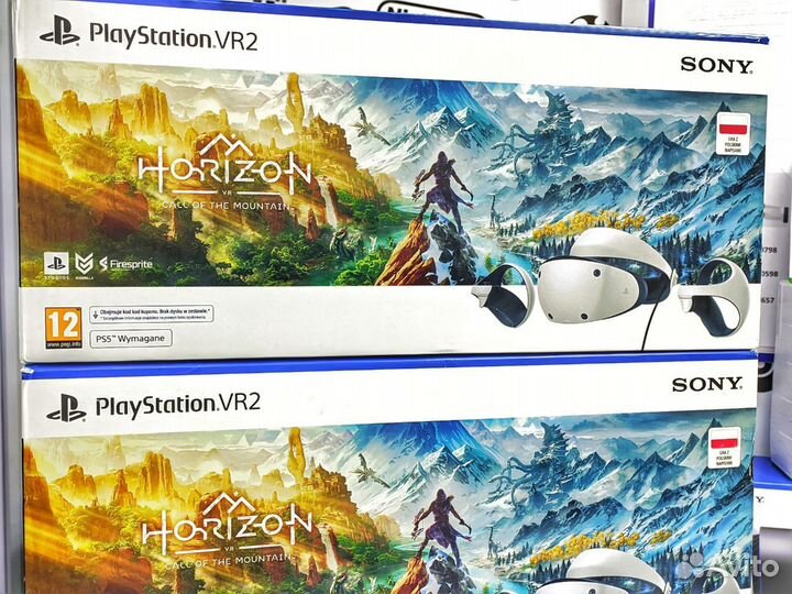 Шлем PlayStation VR2 (очки PS VR2) + Игра Horizon