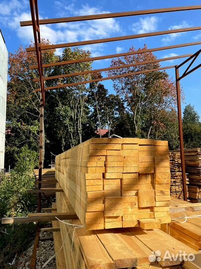 Доска обрезная 25х100х6000мм от производителя