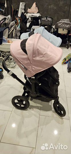 Коляска для двойни 2в1 Bugaboo Donkey 5 Twin black