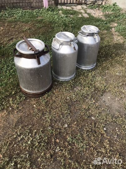 Фляга алюминиевая бу 40л и 25л