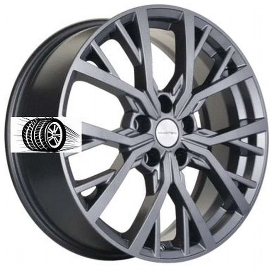 Литые диски Khomen Wheels 7×R18 5×114.3