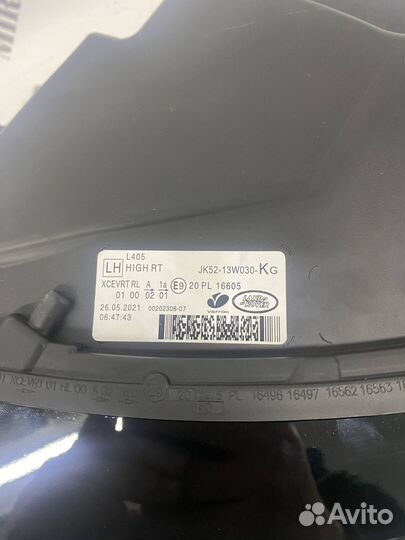 Фара левая Land Rover Range Rover Vogue IV 2017-н