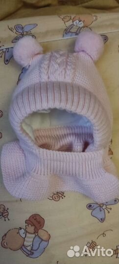 Шапка журавлик