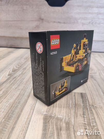 Lego 42163 technic сверхмощный бульдозер