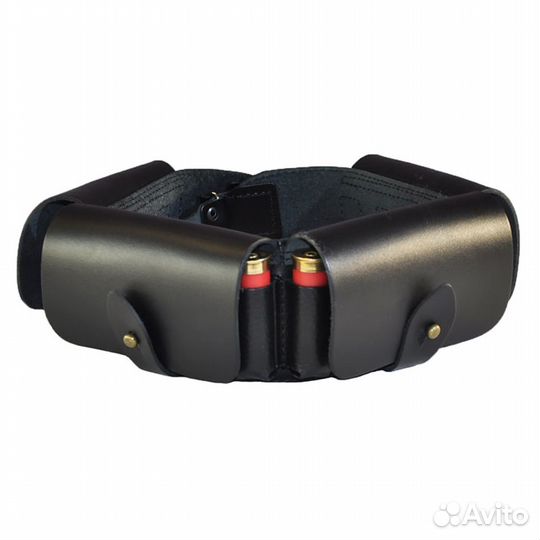 По-4 Патронташ К-12/16 закрытый на 24 патрона (кож