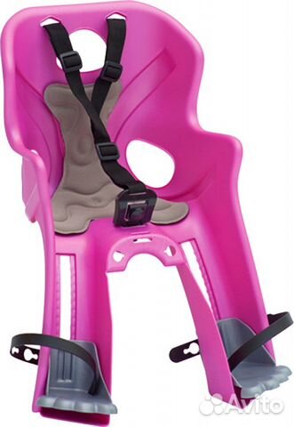 Велокресло Bellelli Rabbit SportFix цв. розовый