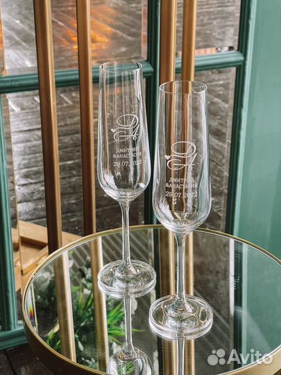 Свадебные бокалы