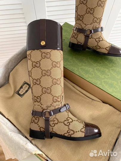 Женские сапоги gucci