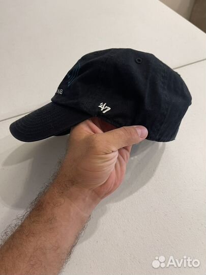 Бейсболка/кепка 47 brand черная 100 хлопок