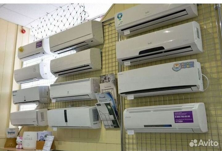 Кондиционеры с монтажом
