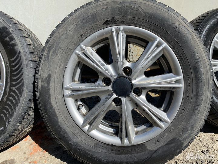 Колеса в сборе 4х100 5,5х13
