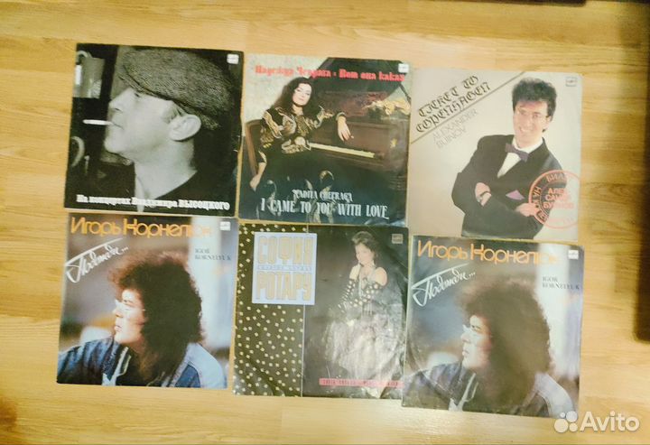 Виниловые пластинки СССР