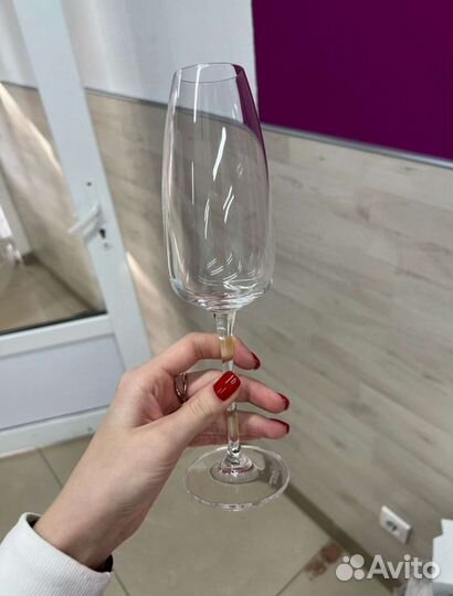 Чехия Bohemia, Новые бокалы для шампанского 6шт