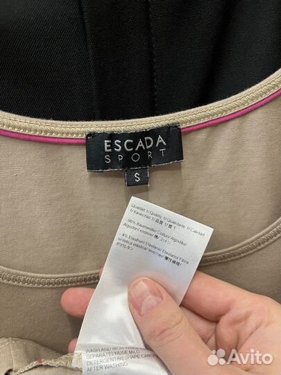 Трикотажная майка Escada S