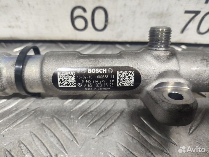 Б/У Рейка топливная (рампа) Mercedes W166 X#002