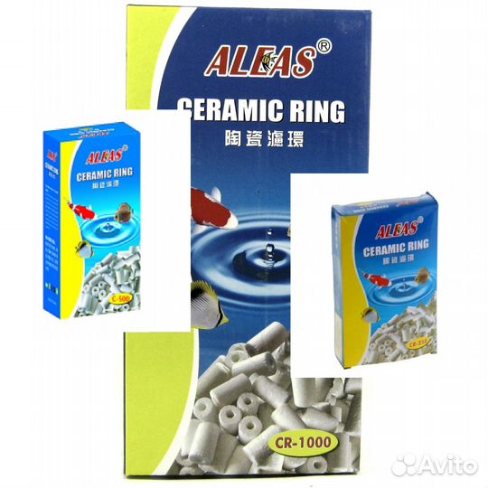 Биокерамика aleas для аквариумных фильтров