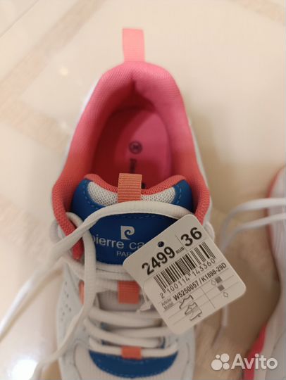 Новые Кроссовки pierre cardin, р.36