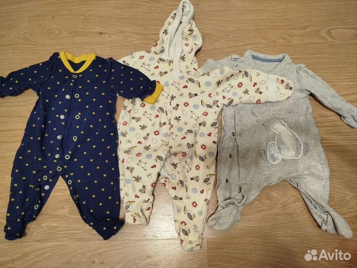 Слипы/комбинезоны 56-62