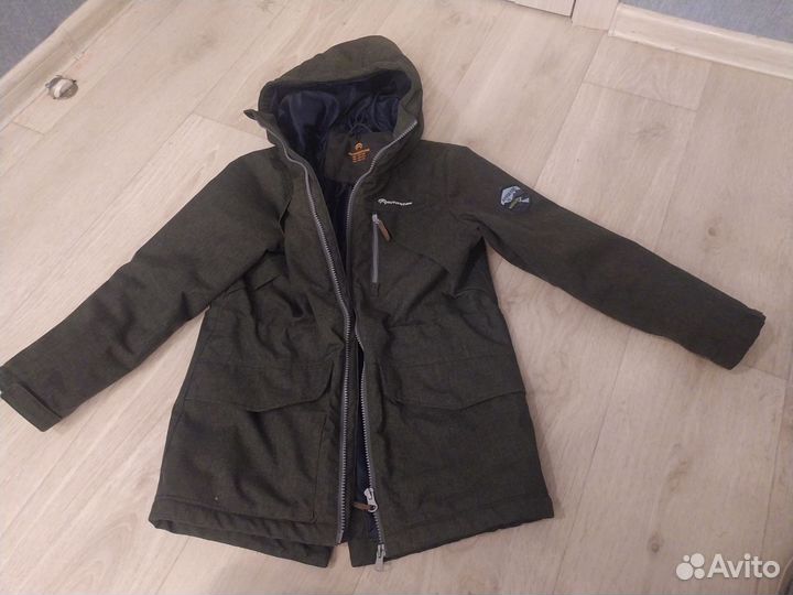 Парка зимняя для мальчика 134