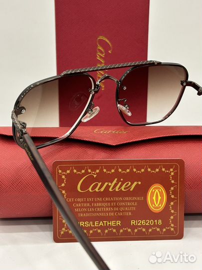 Солнцезащитные очки мужские cartier