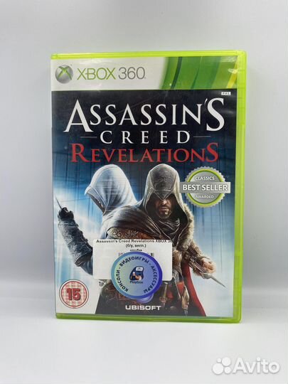 Assassin's Creed Revelations xbox 360 (б/у, англ.)