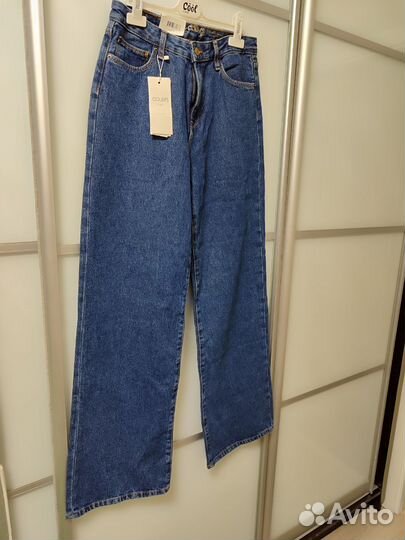 Джинсы трубы женские 28 32