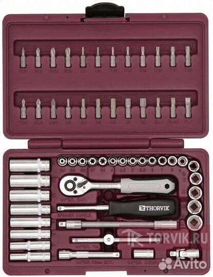 Набор инструмента Thorvik UTS0057 1/4