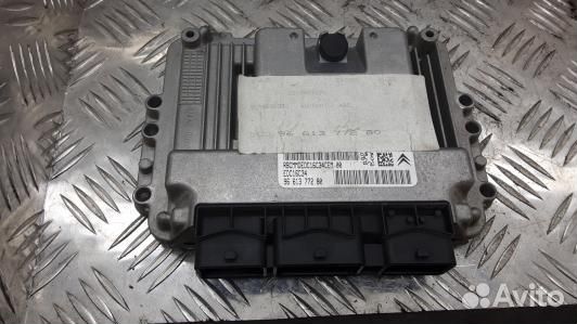 Блок управления двс citroen C4 1 (7BE08PC01)