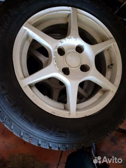Диски sport line r14 на ваз итд,зима