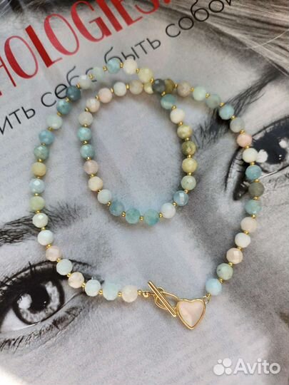 Колье берилл