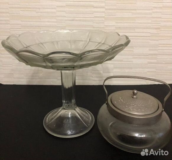 Ваза для фруктов ретро винтаж СССР