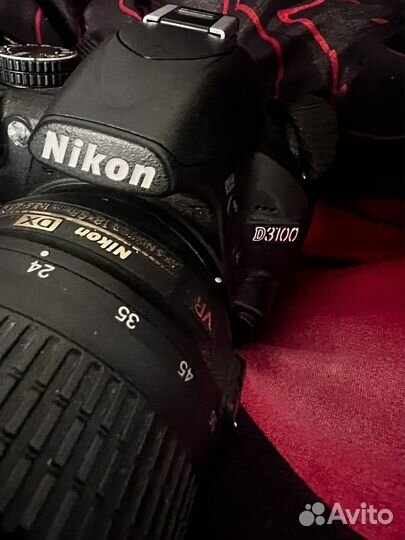 Зеркальный фотоаппарат nikon d3100