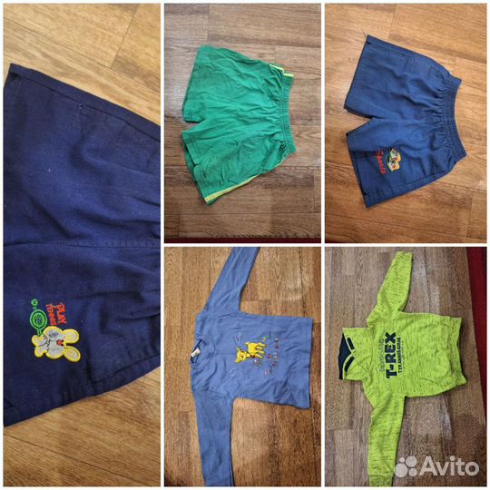 Одежда для мальчика, возраст 2-5 лет, пакетом