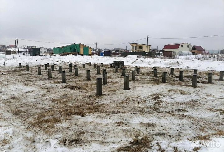 Жб сваи. Фундамент на жб сваях под ключ