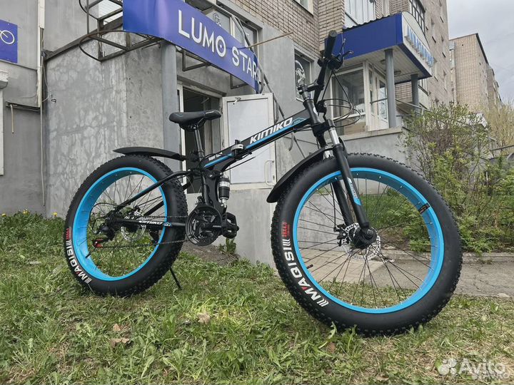 Велосипед Фетбайк двухподвесный складной.Новый