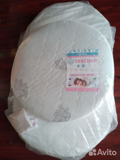 Матрац детский, круглый, овальный