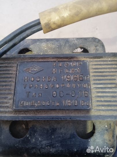 Понижающий трансформатор 220на24